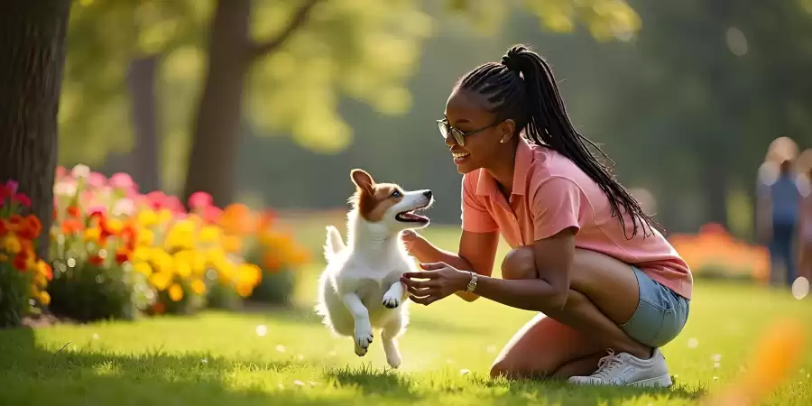 Entrenamiento para perros saludables y felices